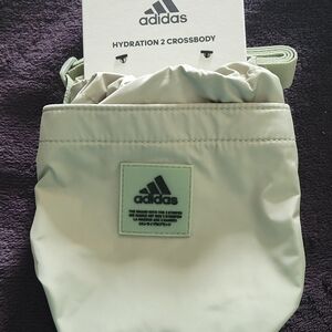 Adidas Hydration 2 Crossbody Bag in Light Green